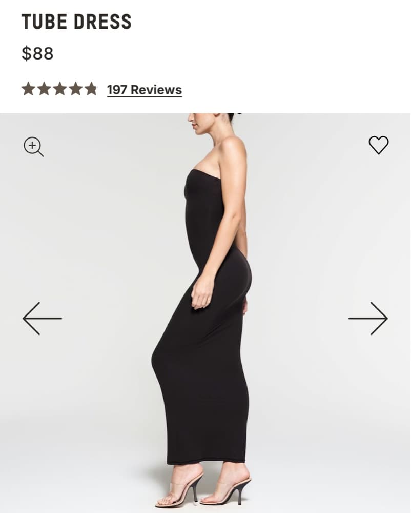 Skims Fits Everybody Tube Dress - Image 3