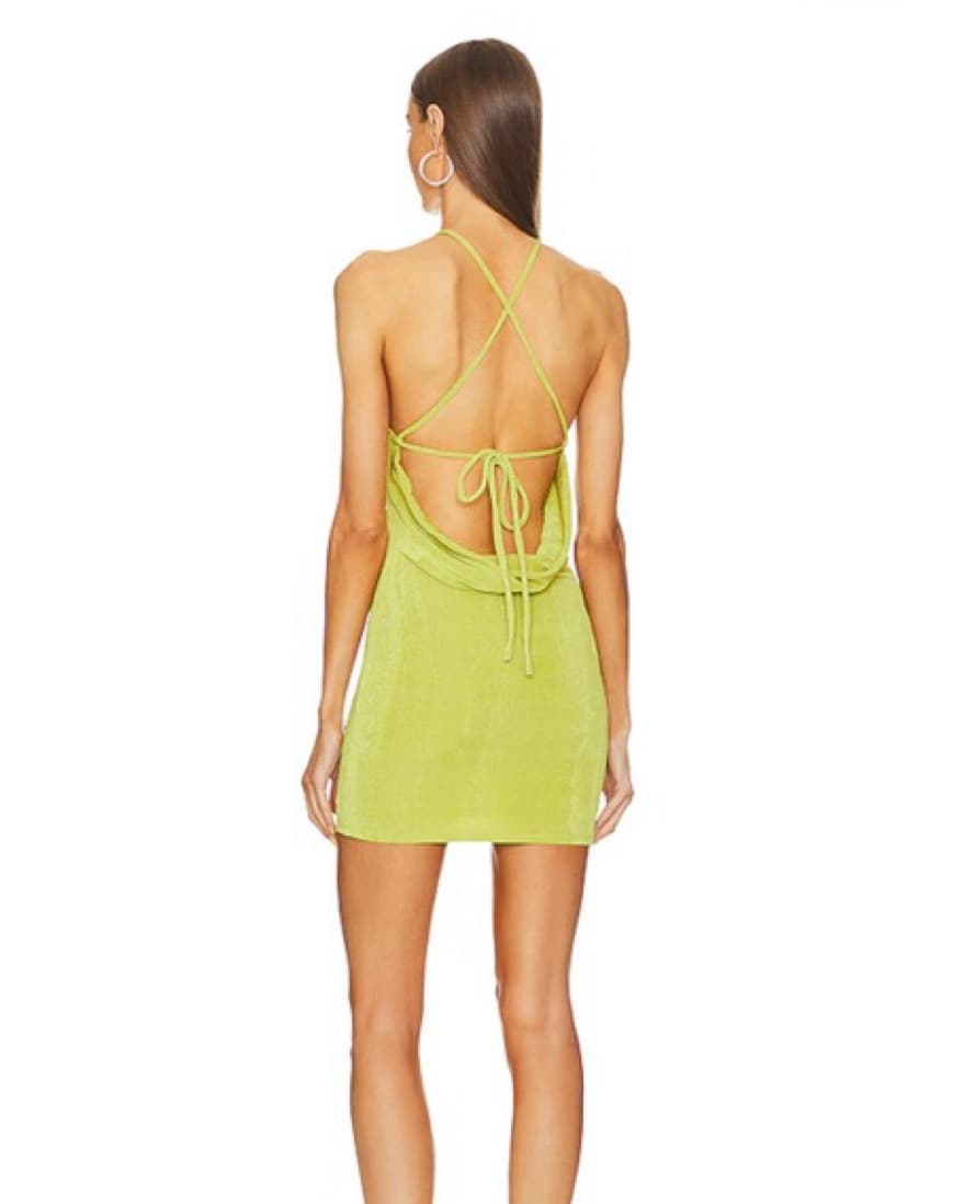 Slinky Mini Dress - Image 3