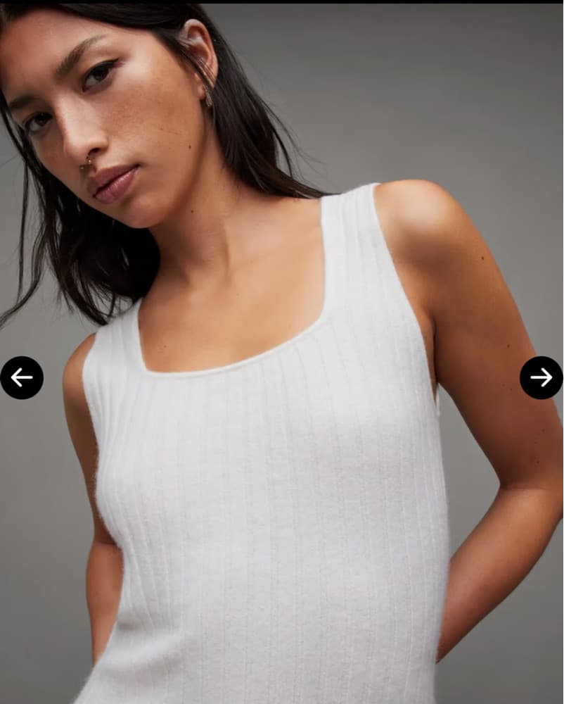 All Saints Ribbed Knit Midi Dress Set - Image 5