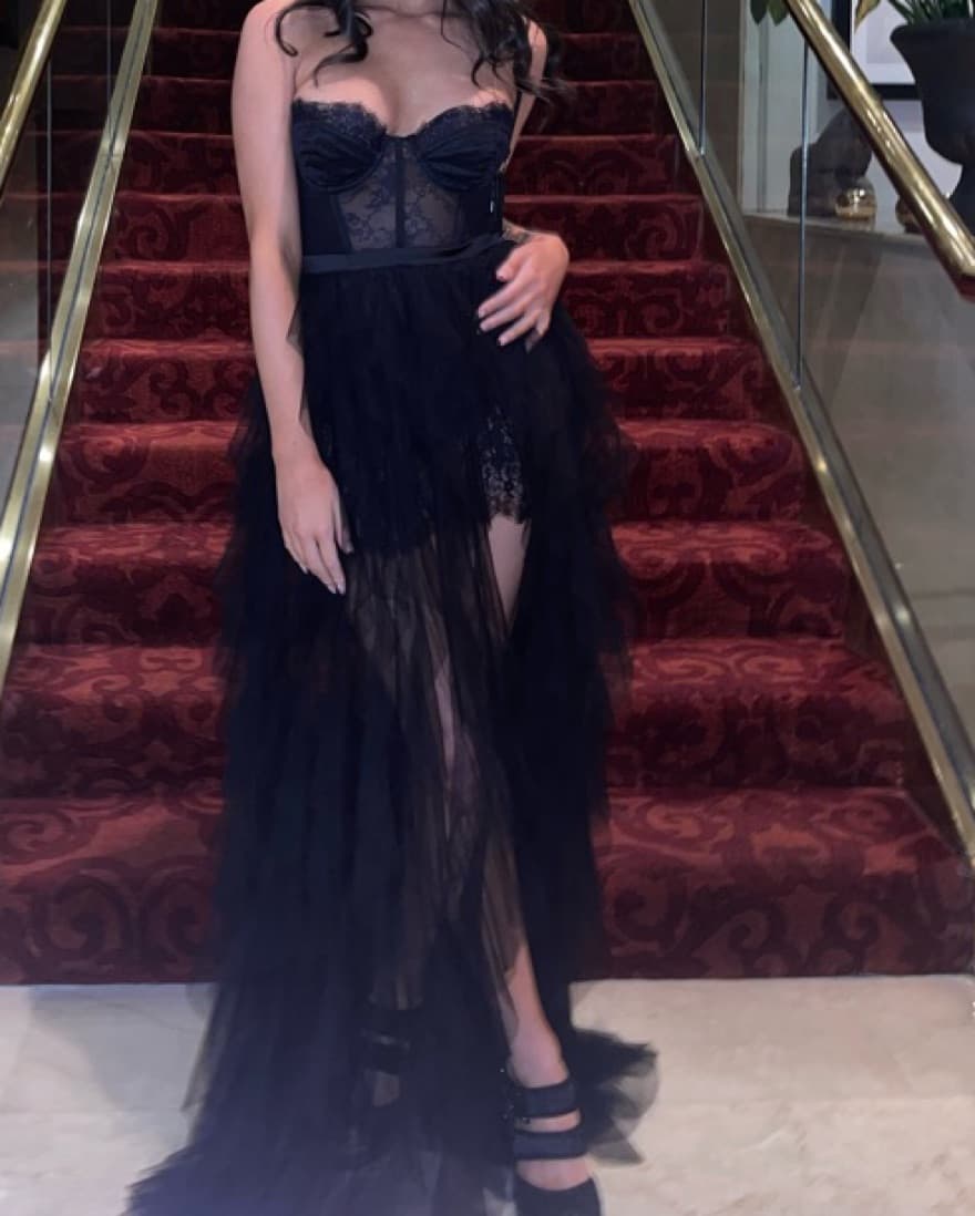 For Love And Lemons Bustier Gown - Image 1