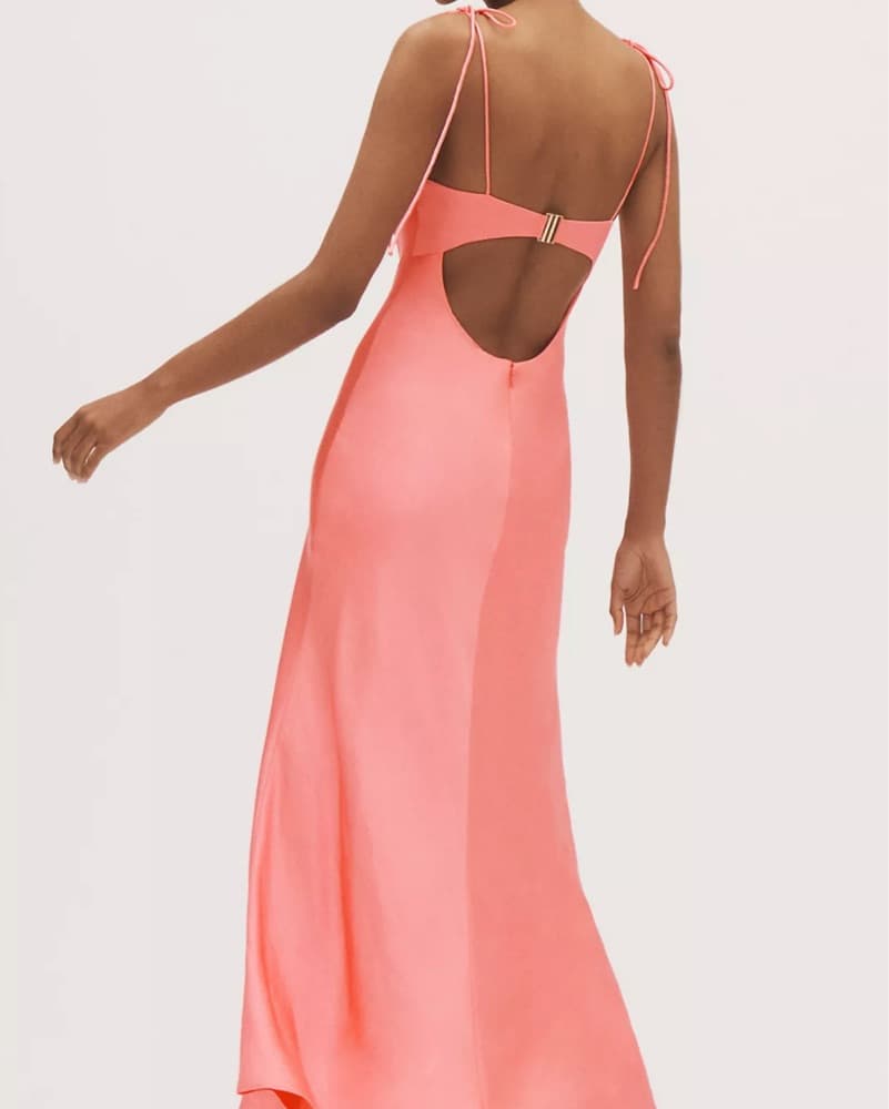 Sweetheart Satin Dress - Image 2