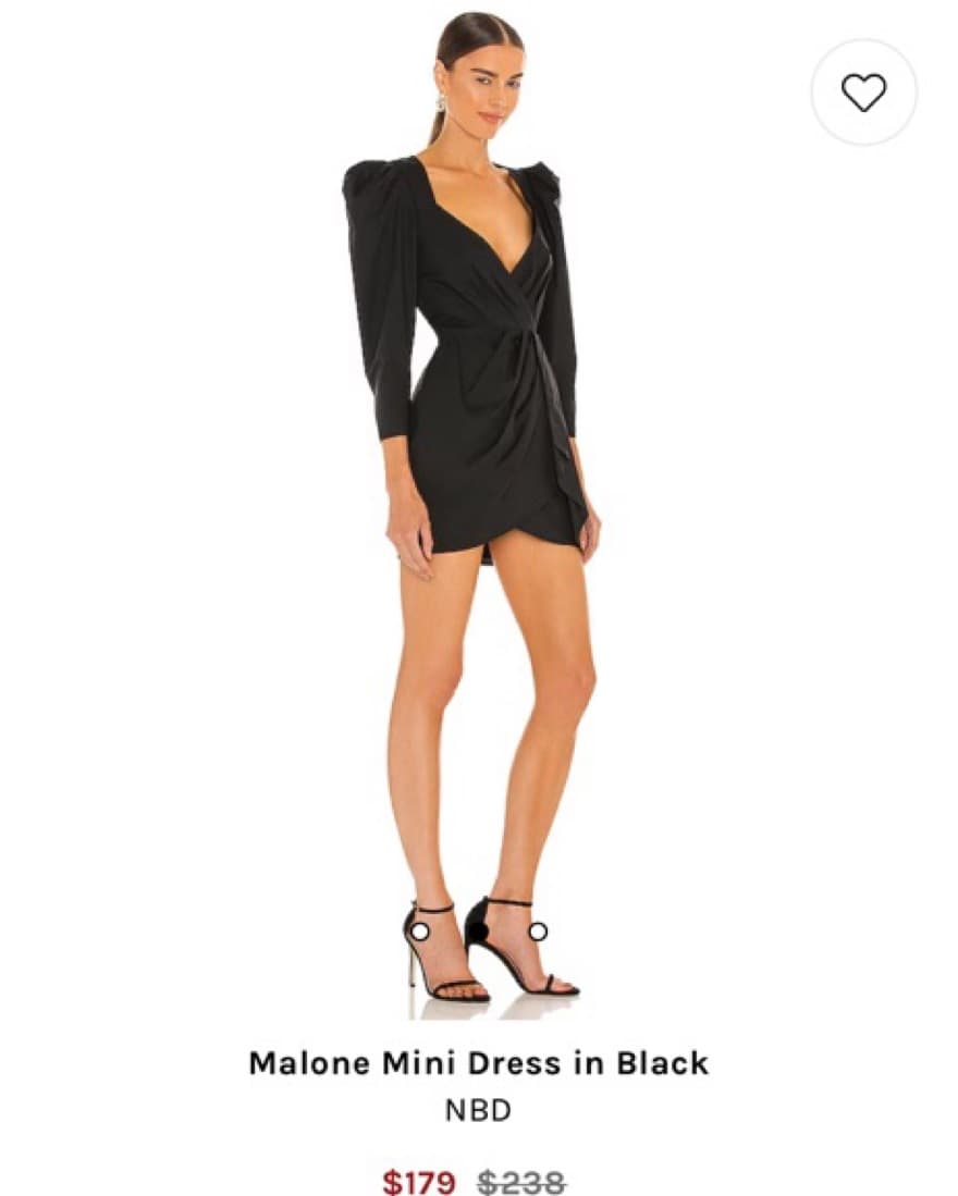 NBD Malone Mini Dress In Black - Image 3