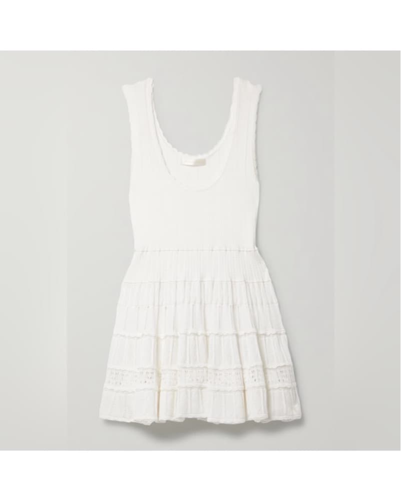 LoveShackFancy Diandra Mini Dress  - Image 1