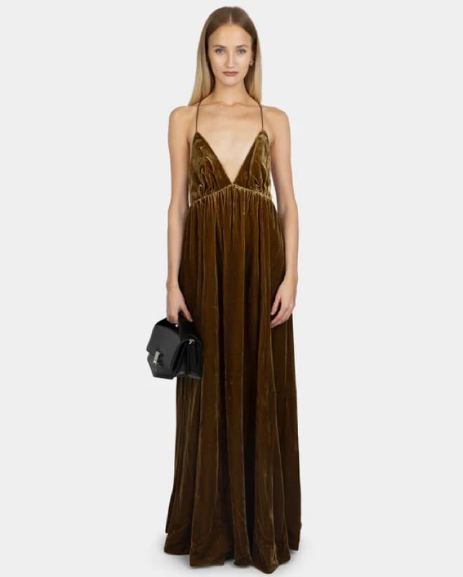 Zimmermann Sensory Velvet Maxi Dress - Image 1