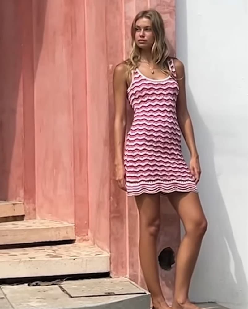 LSPACE crochet Dress - Image 2