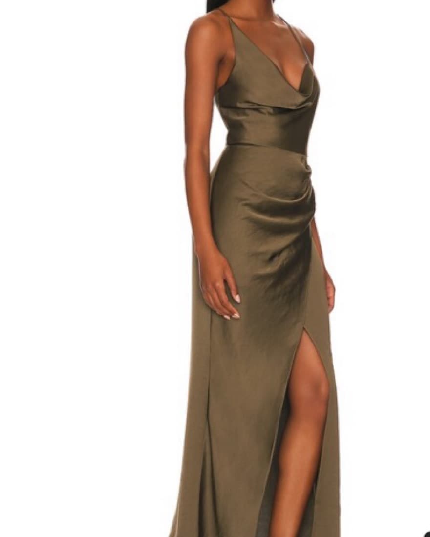 Sognificant Other Olive Dress - Image 2