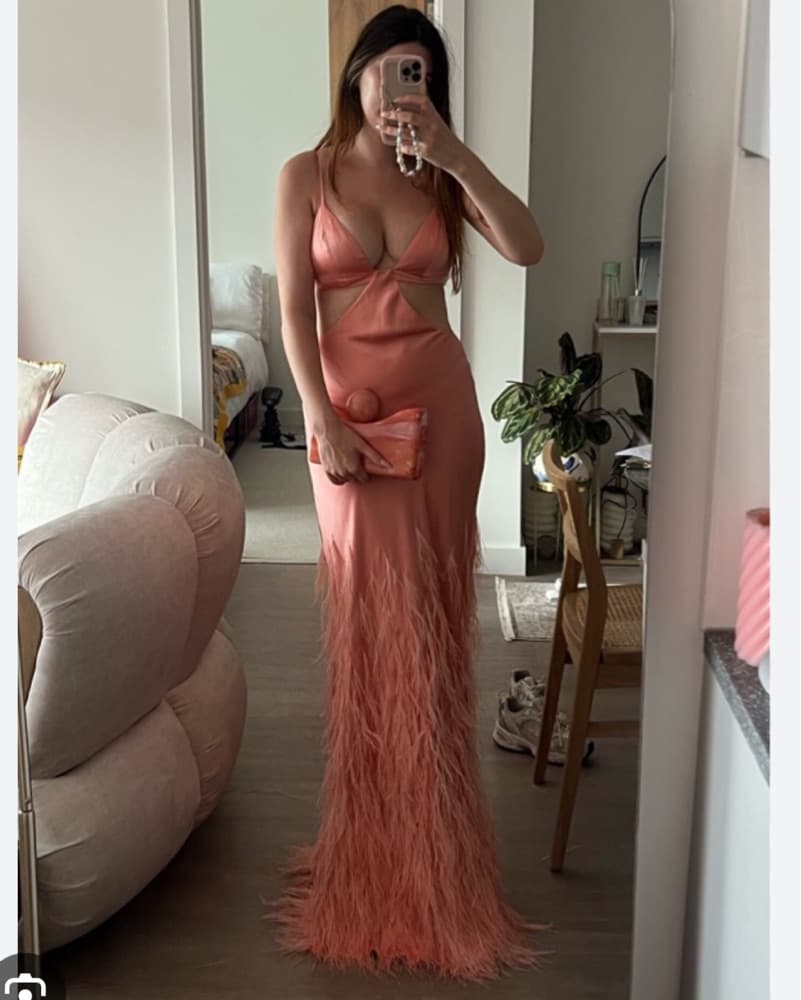 Cult Gaia Raisa Pink Gown - Image 2