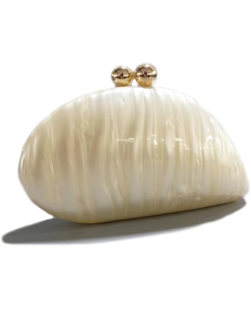  Pearl Shell Clutch Purse - Image 1