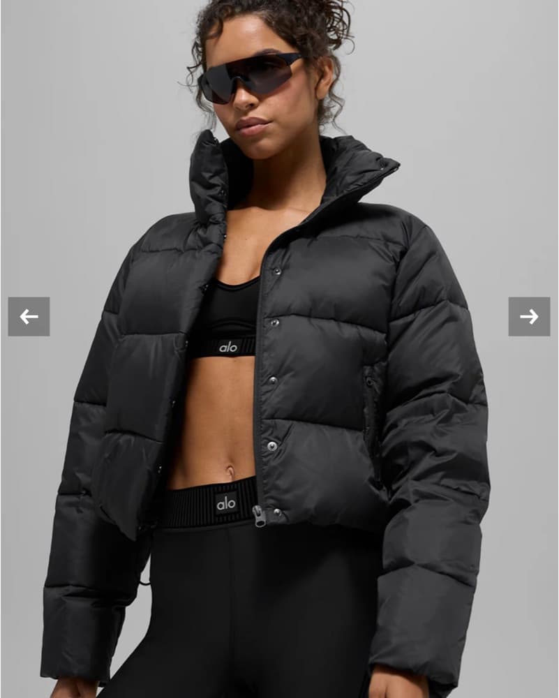 Alo Gold Rush Puffer Jacket  - Image 1