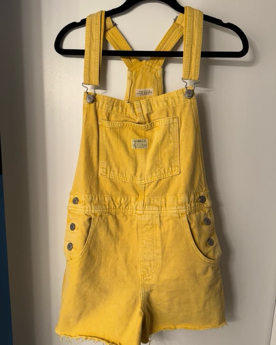 Levi’s Yellow Vintage Shortalls - Image 5