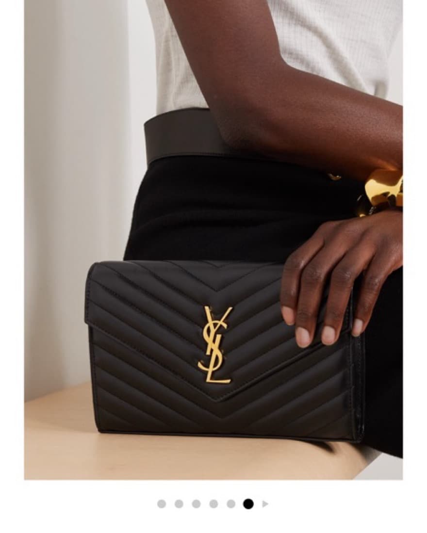 Saint Laurent YSL Black Crossbody Bag - Image 2