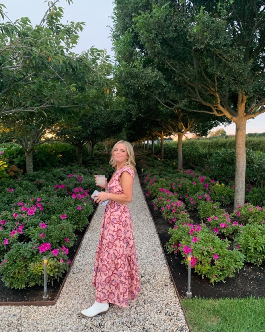 ALC Alexandria Floral Midi Dress - Image 1