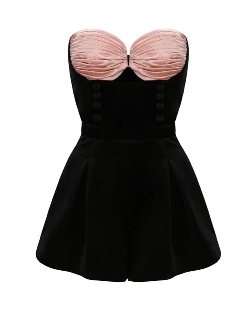 Nana Jacqueline Amanda Velvet Jumpsuit  - Image 2
