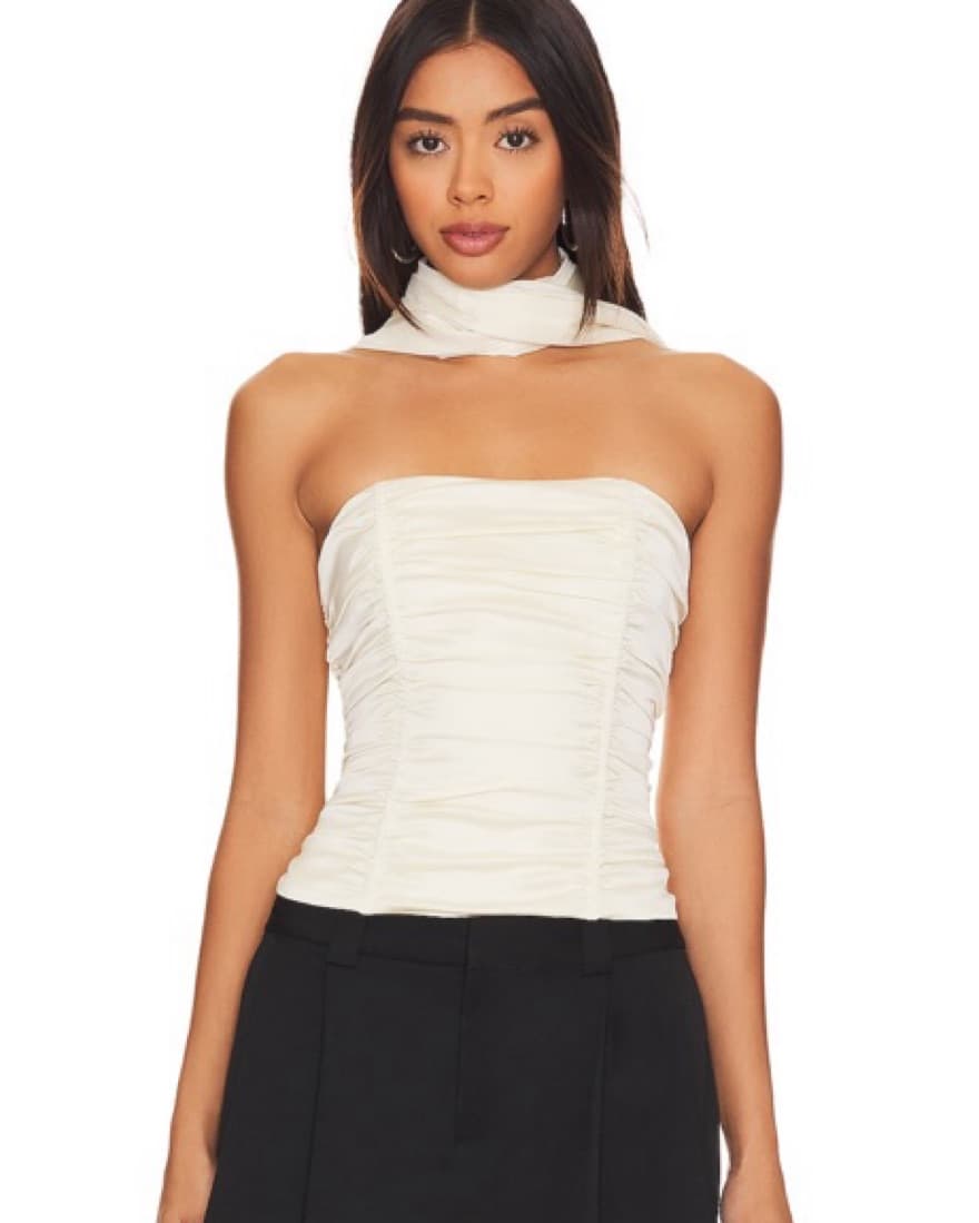 Lioness White Corset With Scar - Image 2