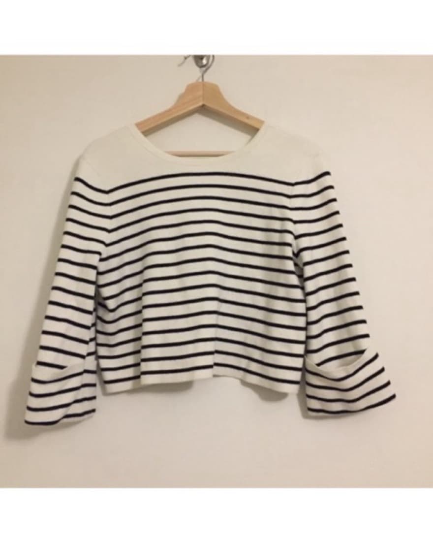 Maje Breton Stripe Boatneck Sweater - Image 5