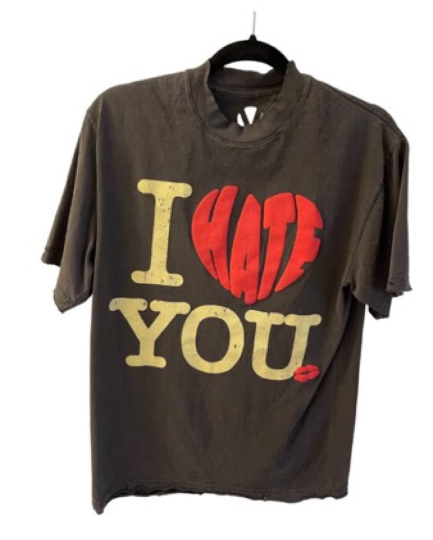Vague Streetwear I HATE YOU T-shirt   - Image 2
