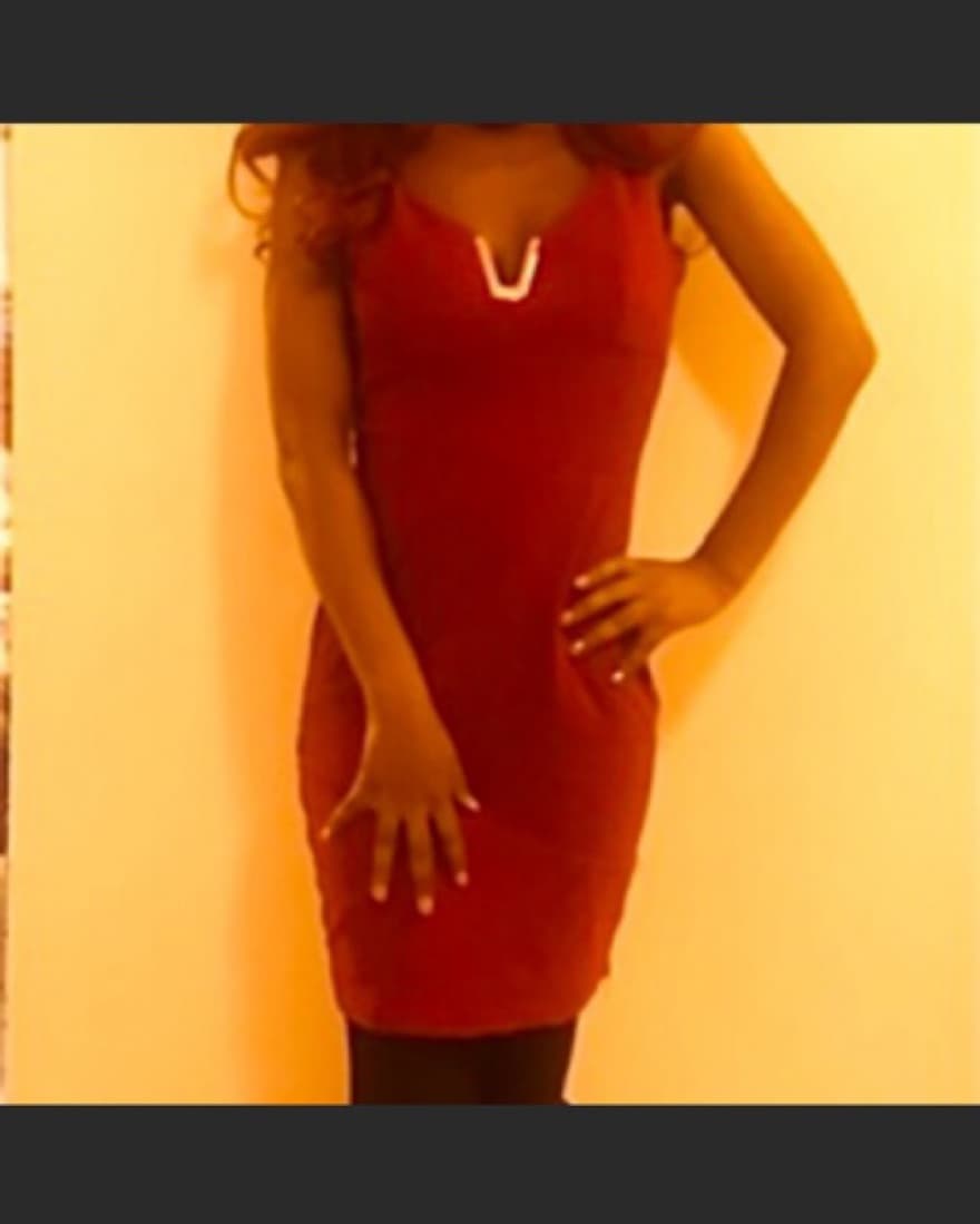 Red Emerald Sundae Junior Dress - Image 1