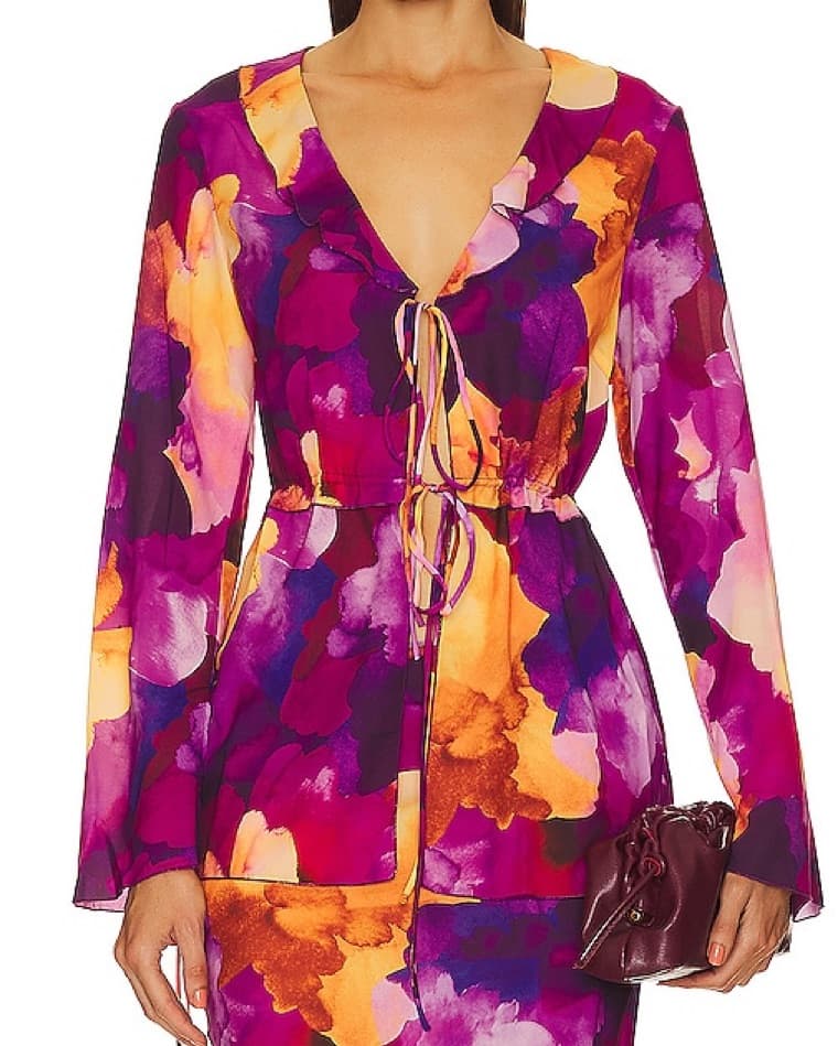 Blouse And Maxi Skirt Set - Image 2
