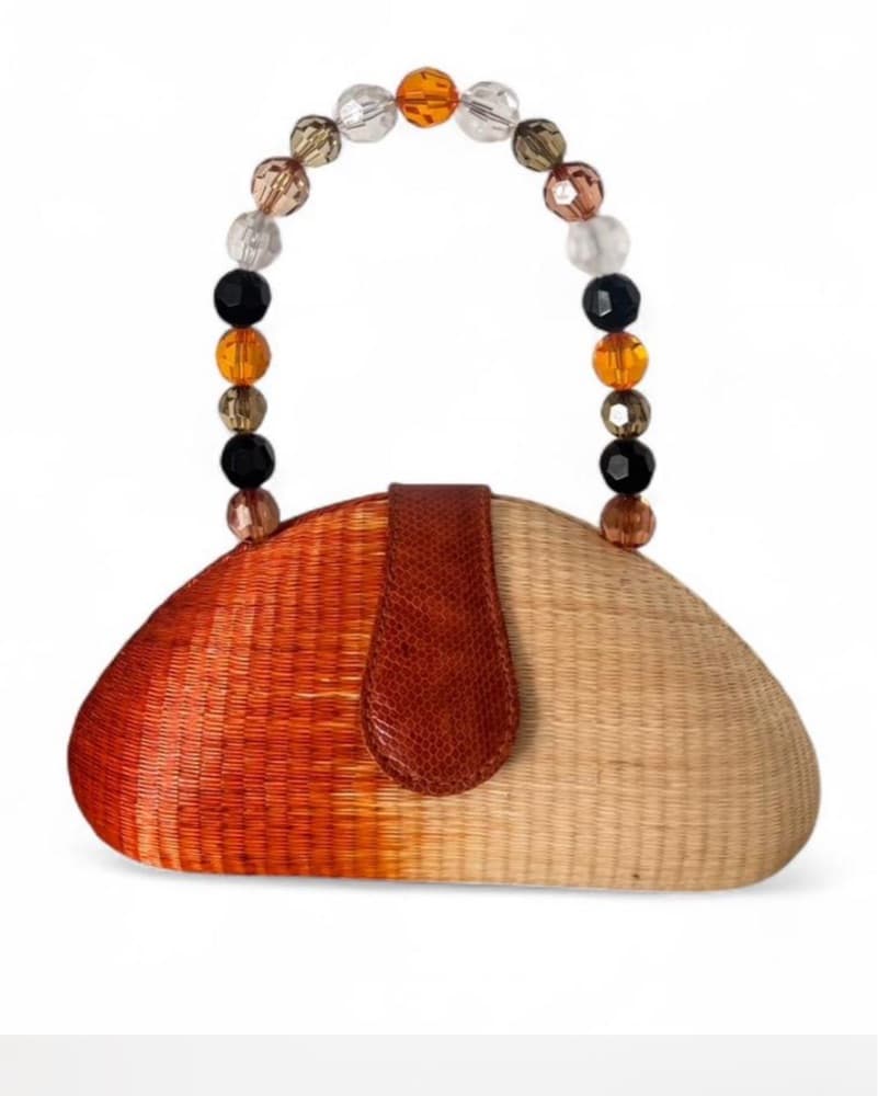 Le sac Vintage straw Bag  - Image 2