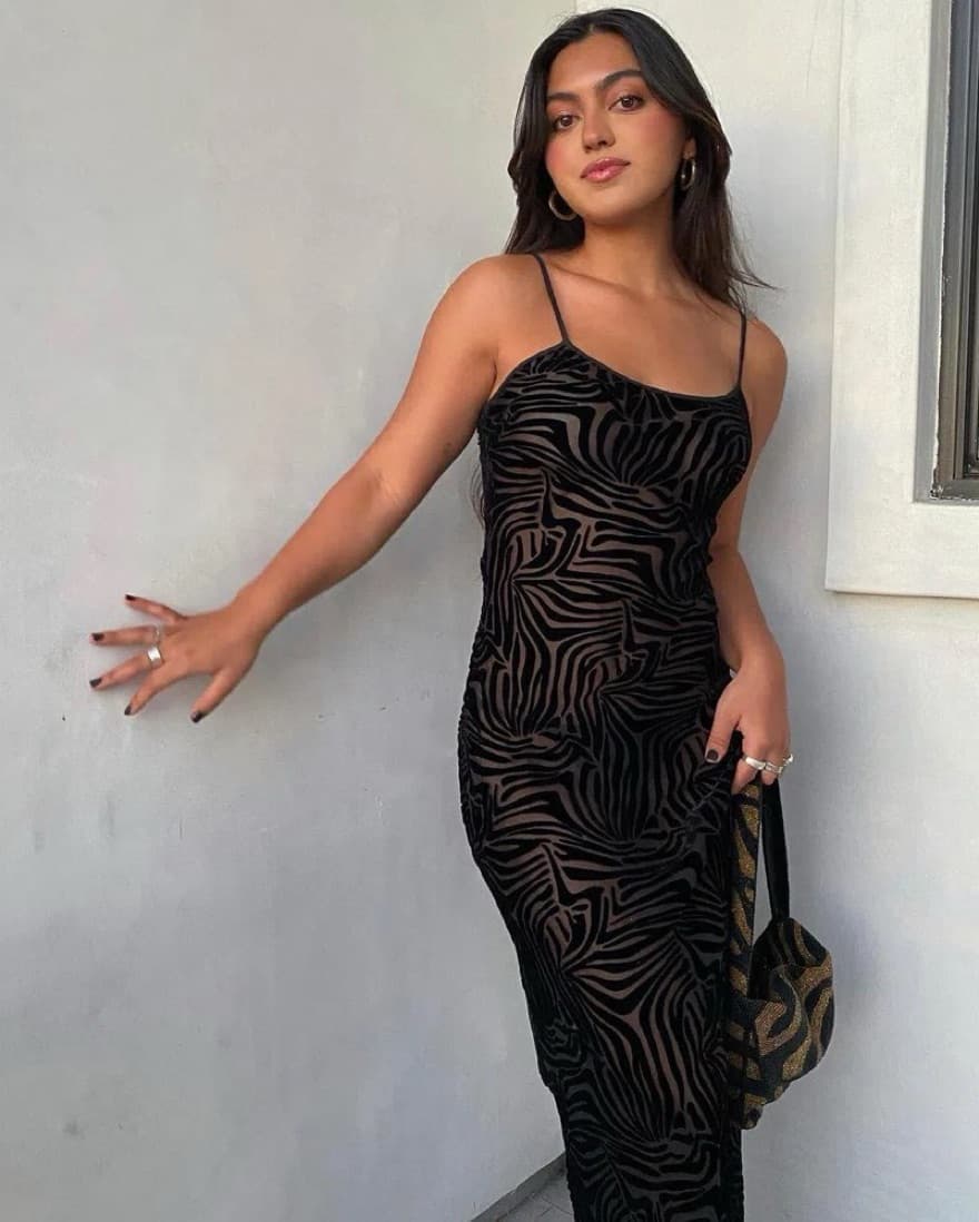 Zebra Realisation Par Maxi Dress  - Image 3