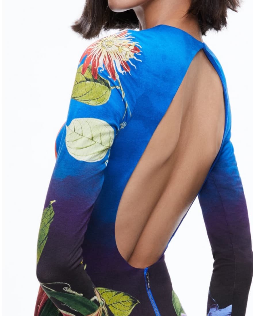 DELORA OPEN BACK MAXI DRESS - Image 3