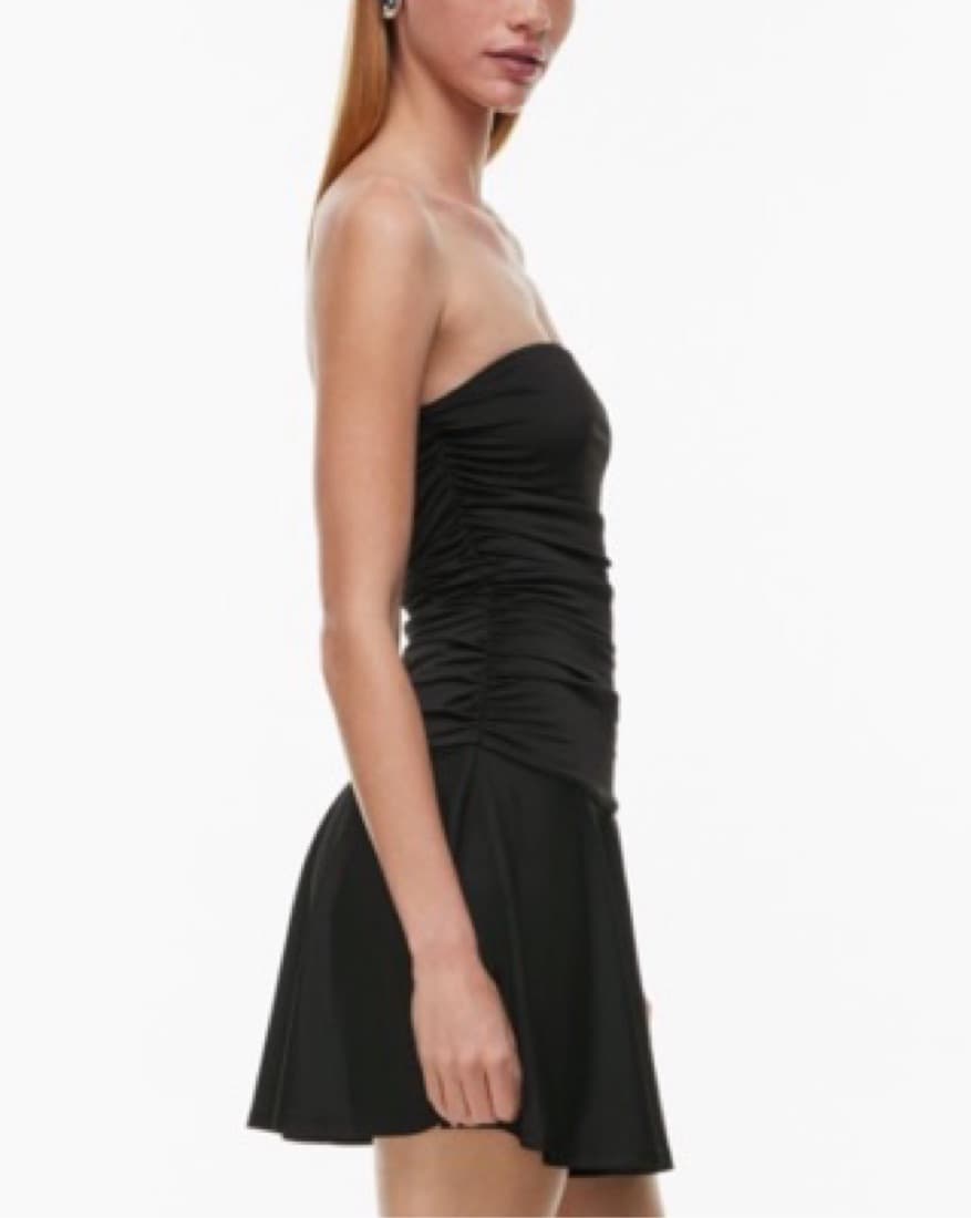 Aritzia TEN Mini Black Dress - Image 1