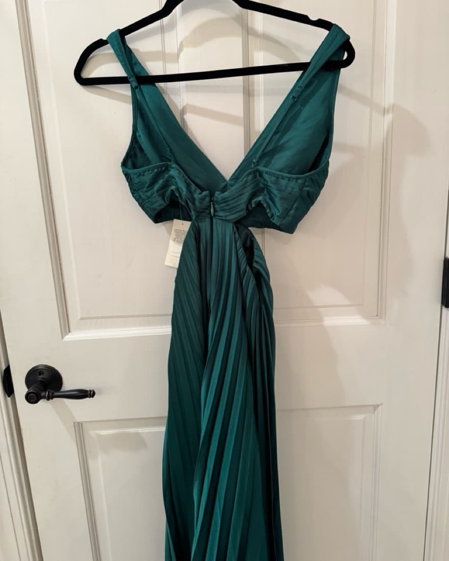 A&F Pleated Cutout Dress - Image 1
