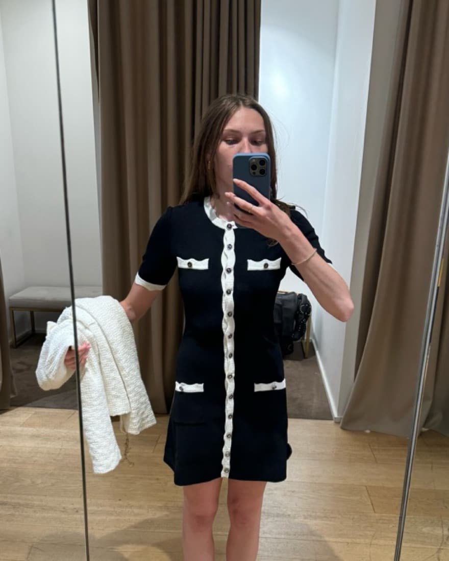 Maje Short knit dress - Image 1