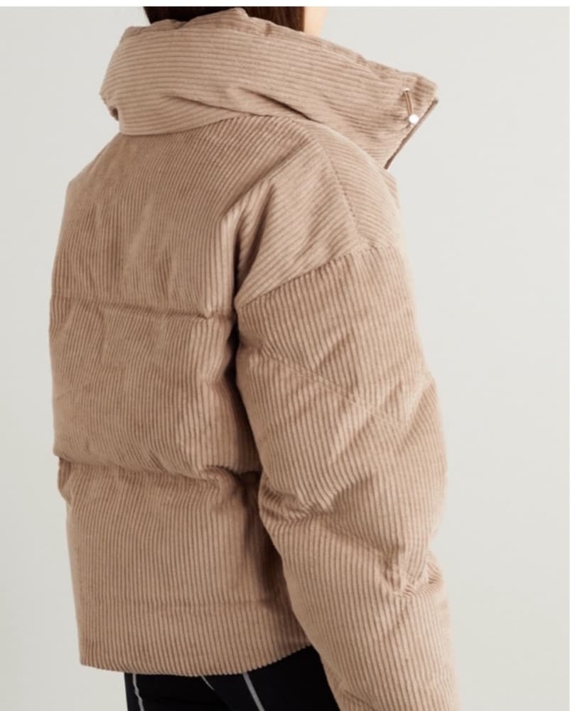 Cordova Corduroy Puffer Ski Jacket - Image 2