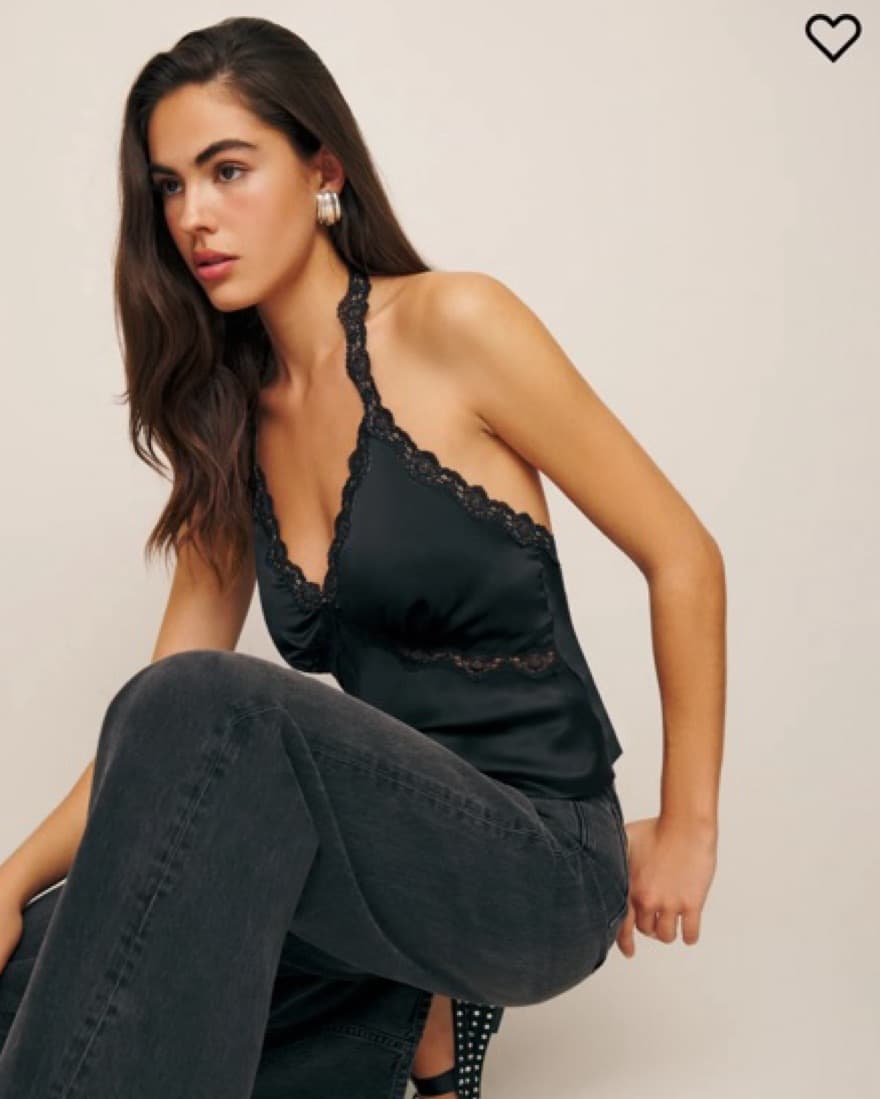 Monica Silk Top Reformation - Image 4