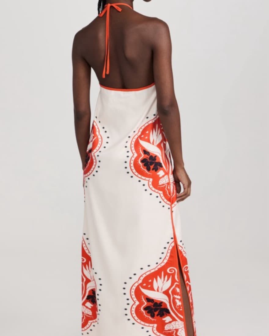 Western Halter Maxi Dress - Image 2