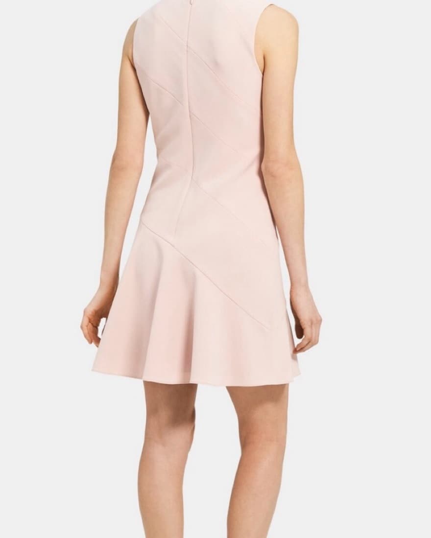 Theory Blush Flare Dress - Image 3
