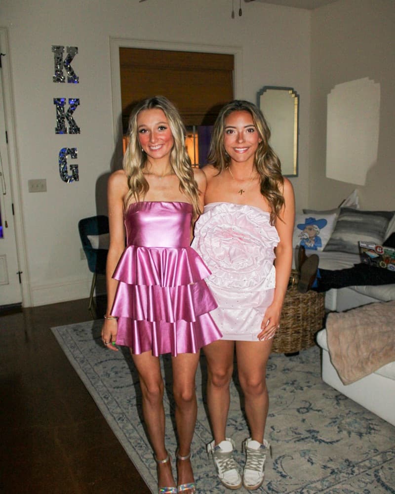 Pink Mini Dresses - Image 3