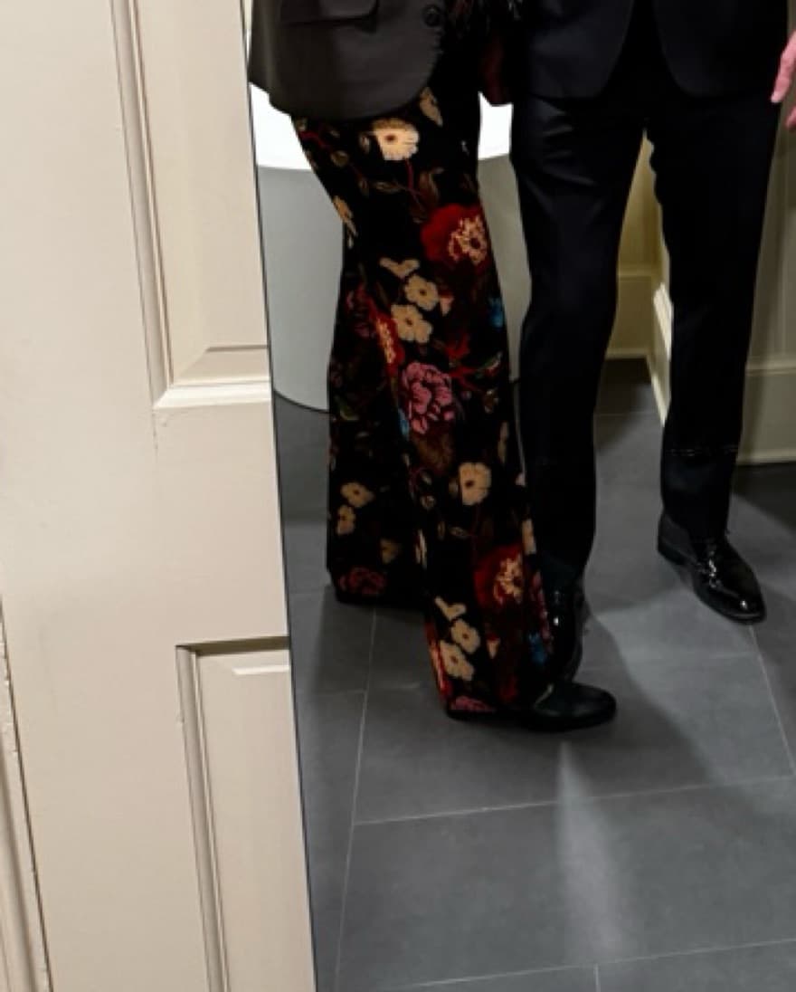 Vibrant Floral Pants  - Image 1