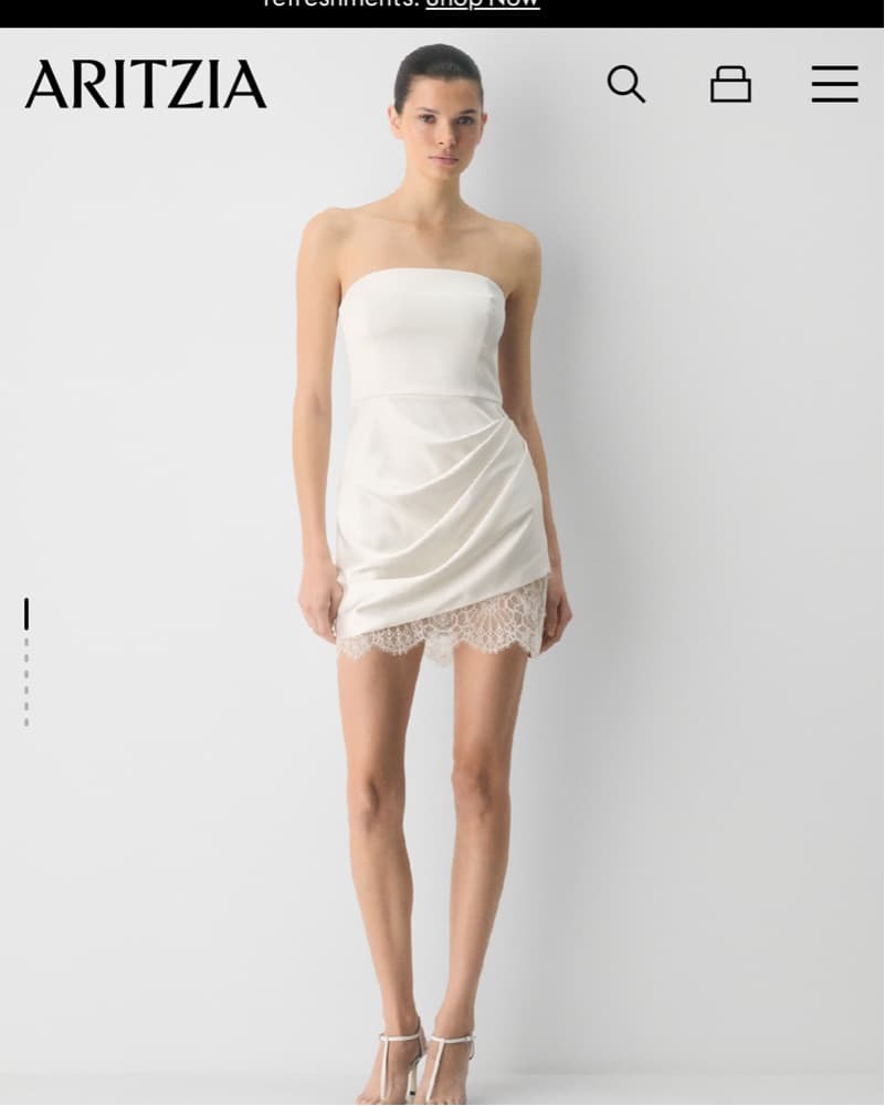 Mini Artizia Showtime Satin Dress - Image 2