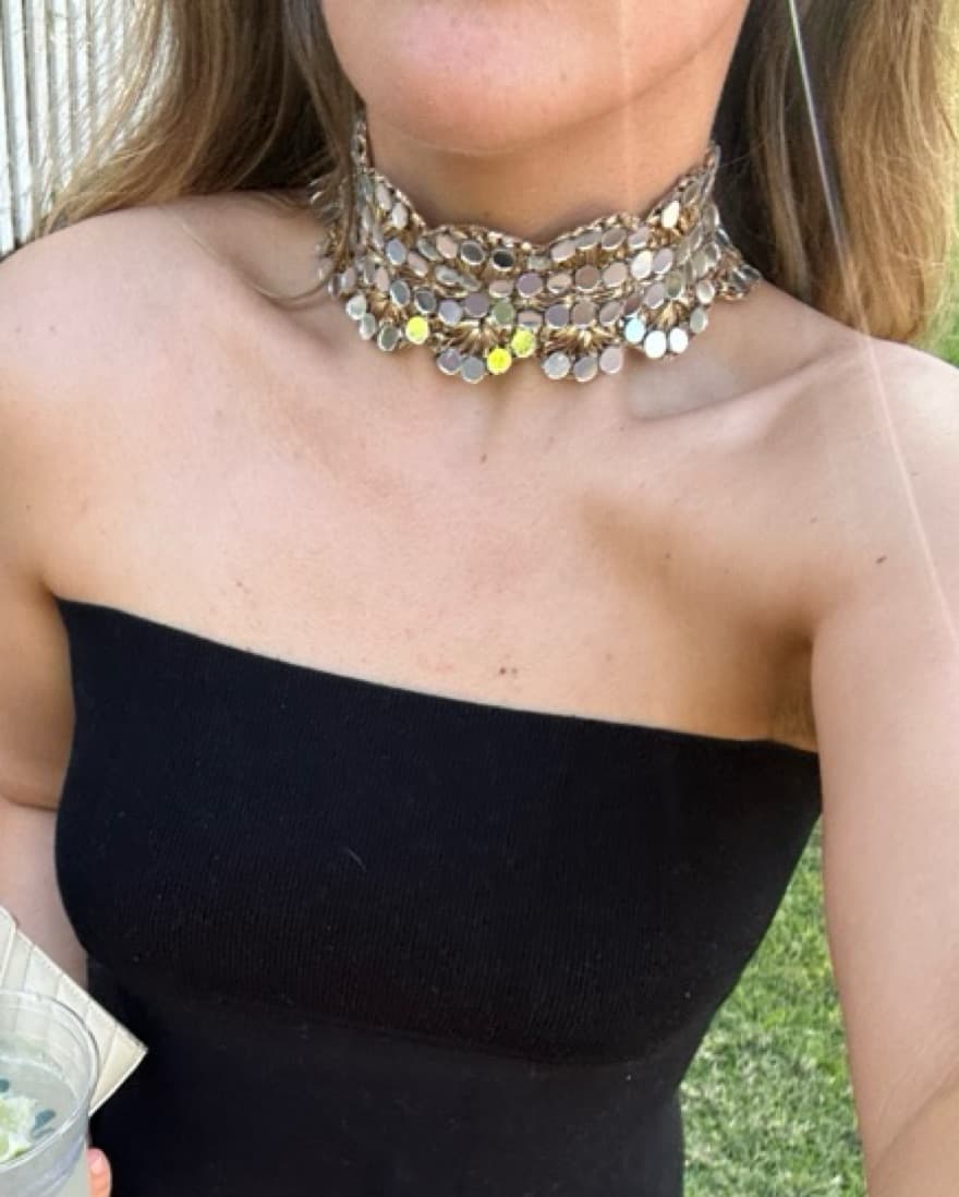 Statement Choker Necklace - Image 1
