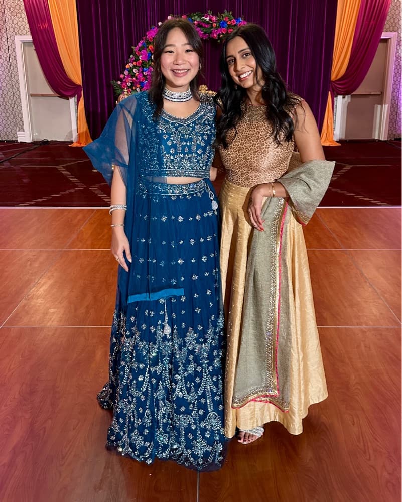 Lehenga Set - Navy - Image 1