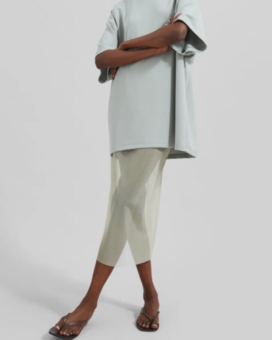 Frankie Shop Verna Midi Skirt Moss - Image 4