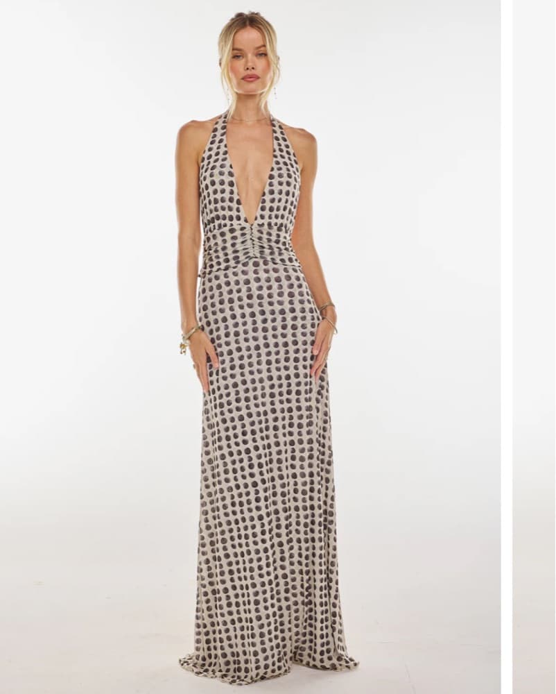 Resa Inspired Polka Dot Maxi - Image 1