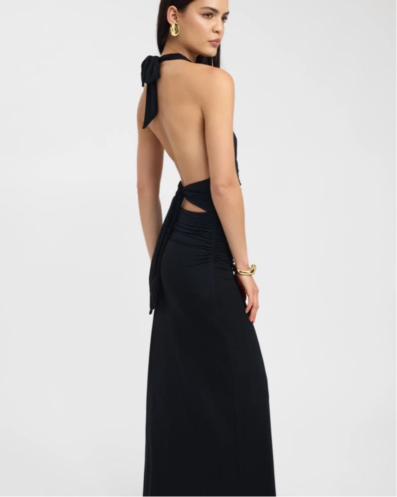 Kookai Dress Black-wedding guest/ - Image 2