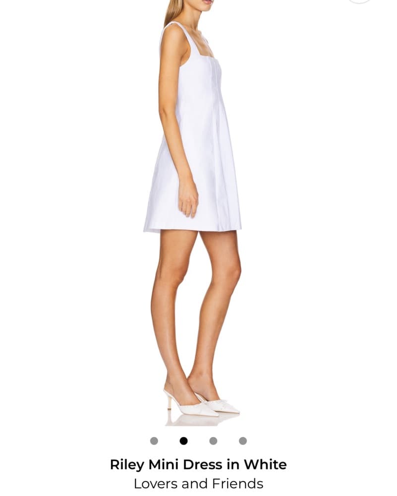 Lovers and Friends white mini dress - Image 2