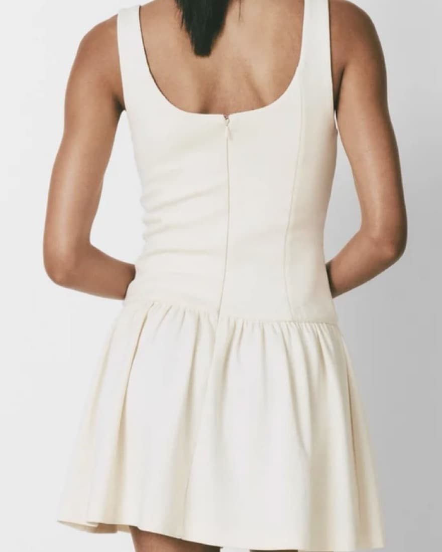 Rue Sophie Corset Drop-Waist Mini Dress - Image 4