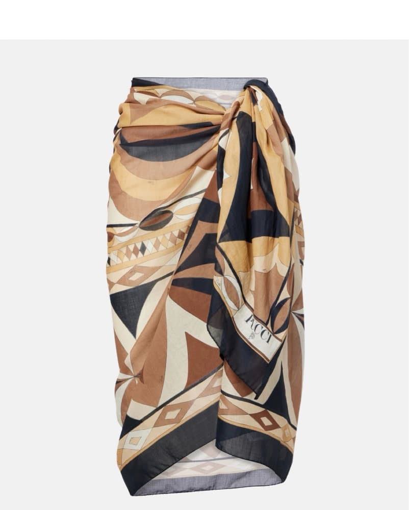 Pucci Sarong Beach Cover Up  - Image 1