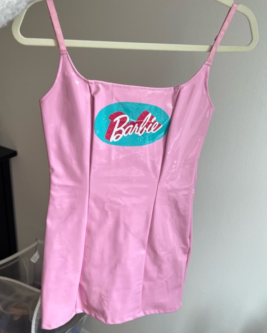 Barbie Pink Dress Halloween Costume - Image 5