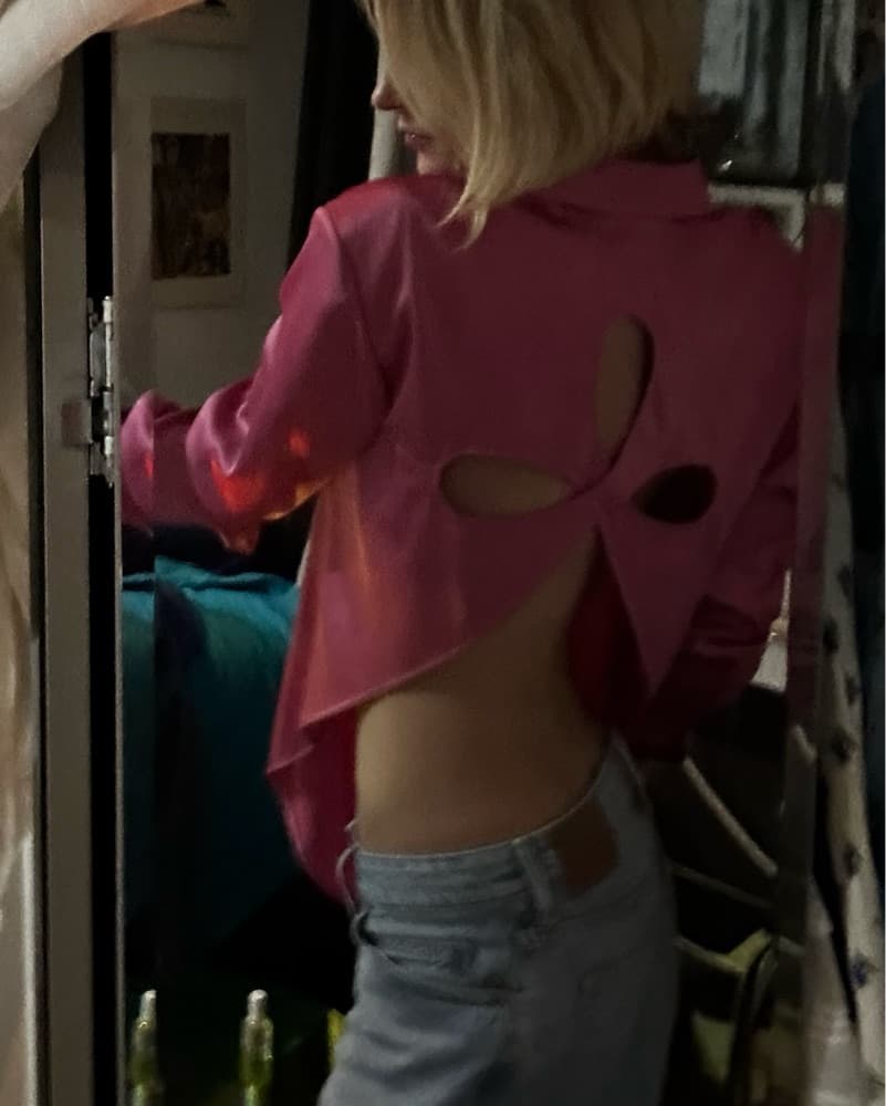 VII VICTOR x WANG Collab Silk Top - Image 2