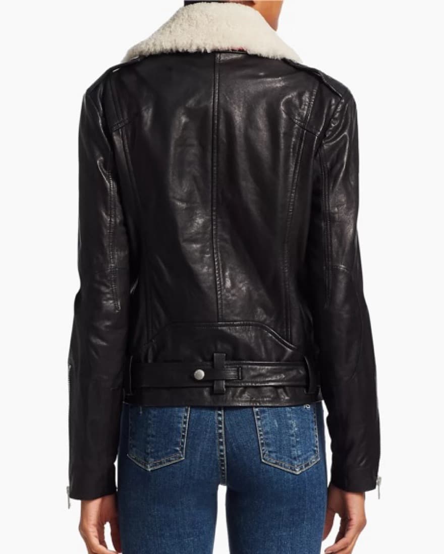 Rag & Bone Shearling Leather Jacket - Image 3