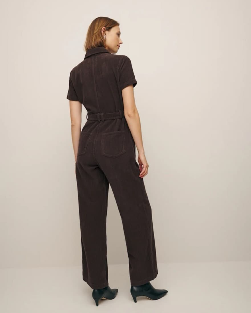 Reformation Cassidy Courduroy Jumpsuit - Image 3