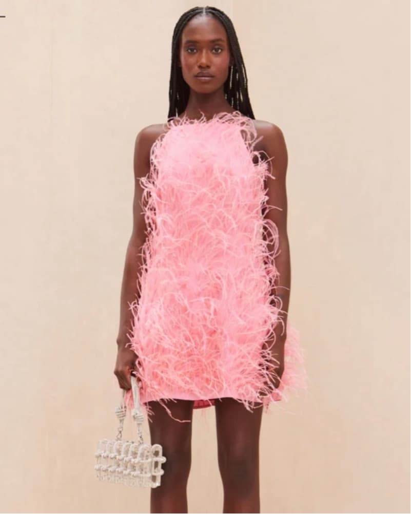 Cult Gaia Shannon Feather Dress - Image 1