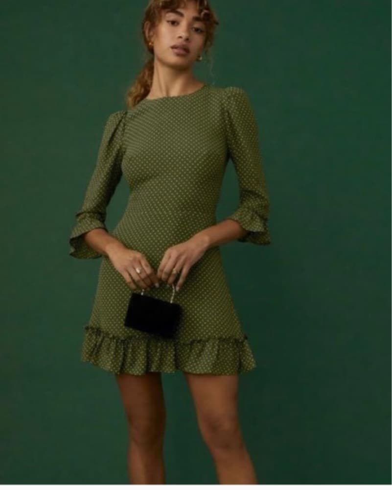 Doutzen Polka Dot Mini Dress - Image 1