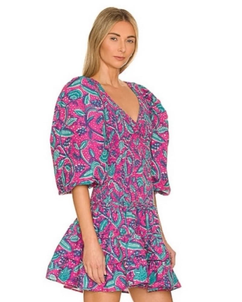 Love The Label Smocked Mini Dress - Image 4